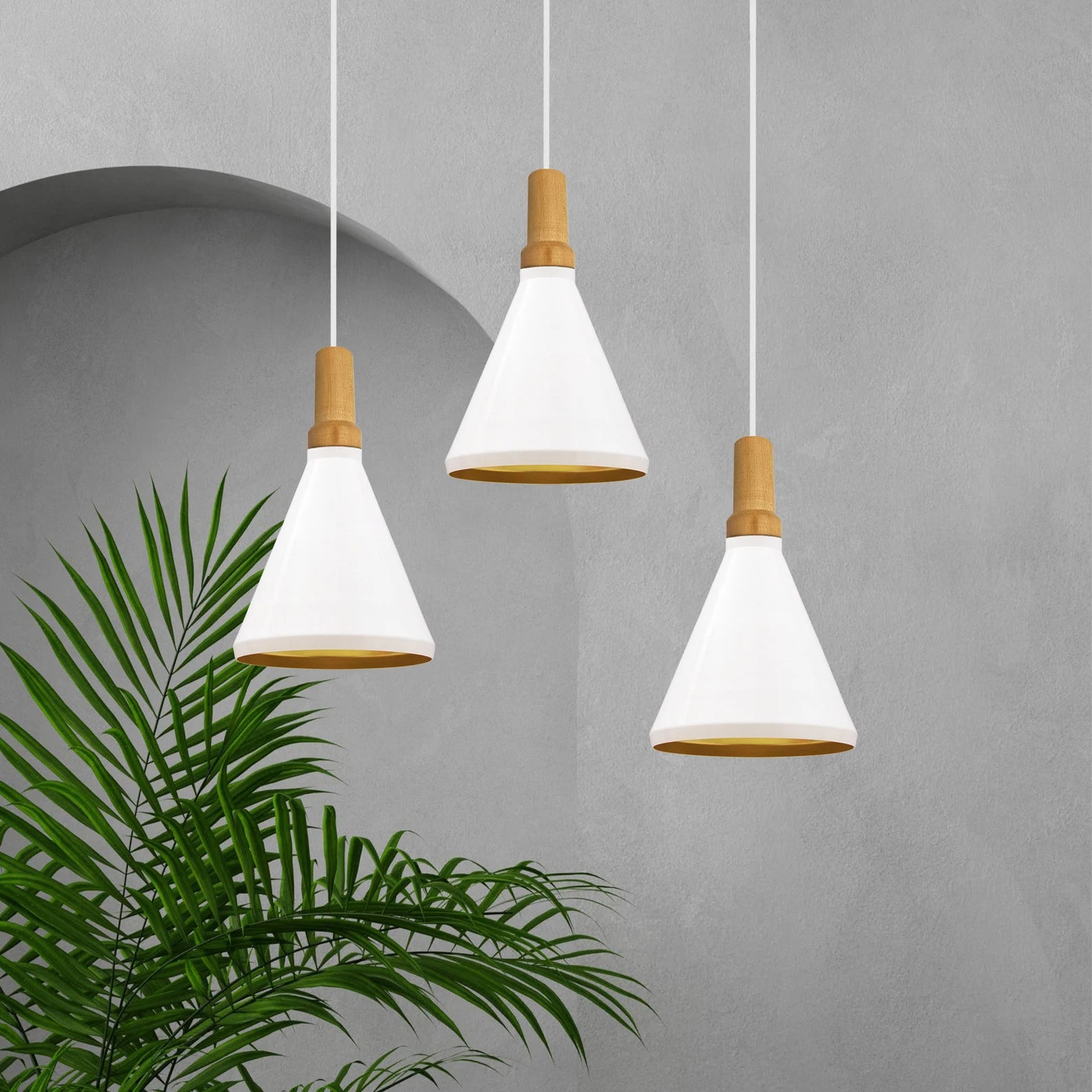 Wood Pendant Light