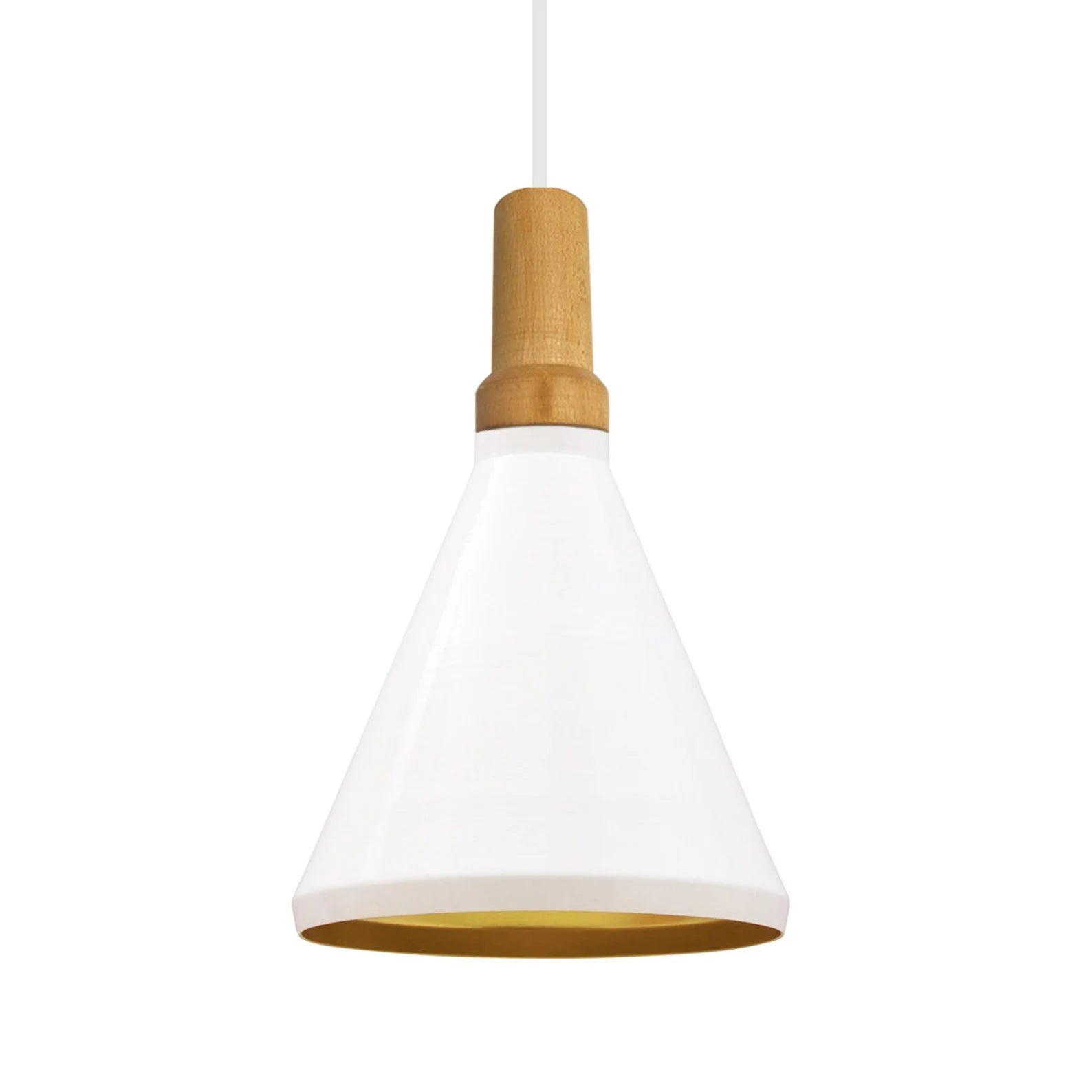 Wood Pendant Light - Image 3