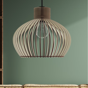 Wood Pendant Lighting Lamp Shade