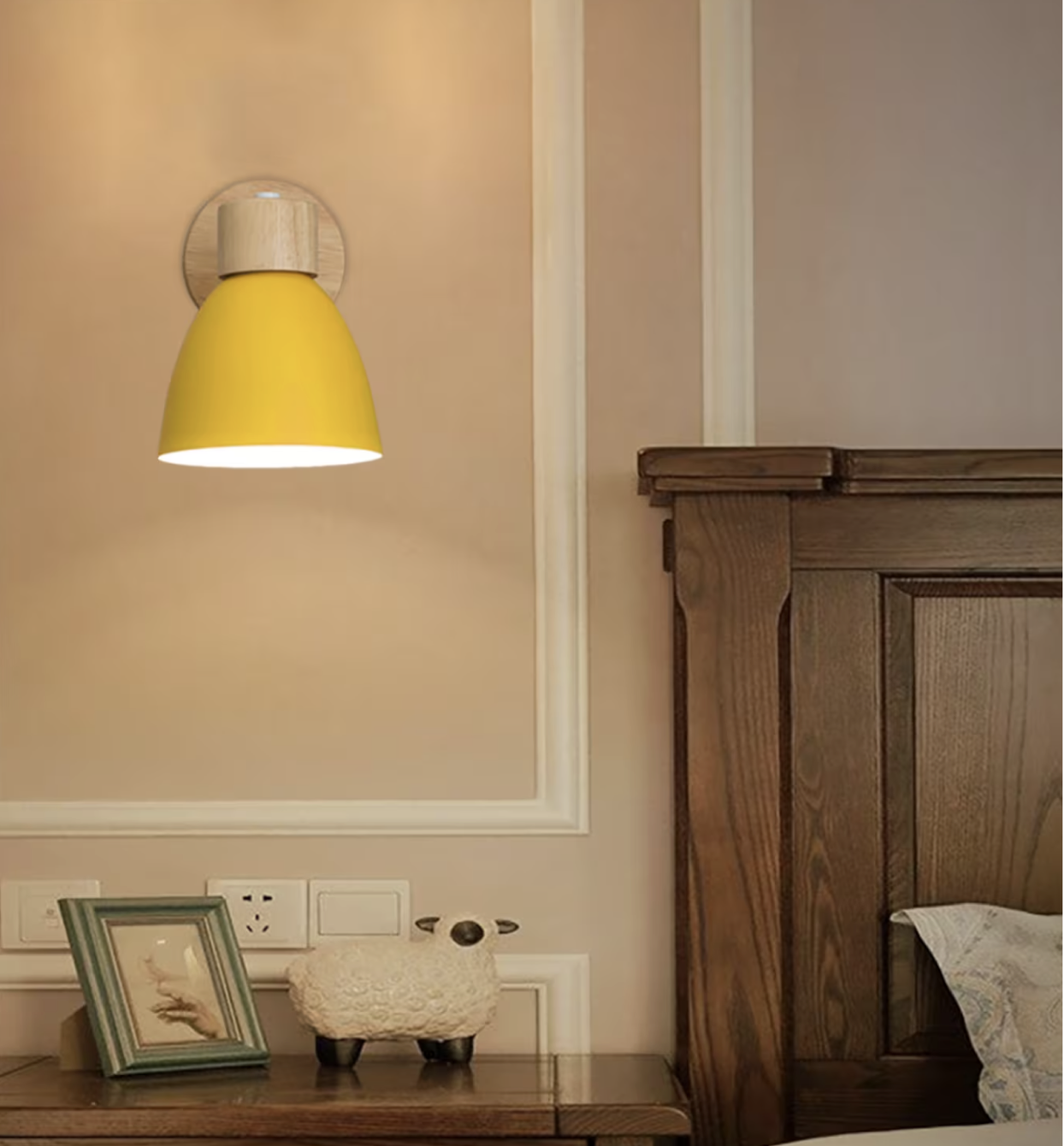 Wooden Linear Wall Lamp - Image 2